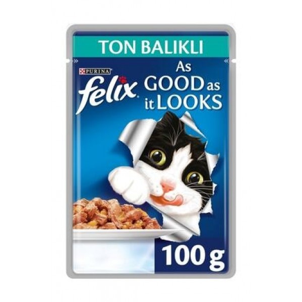 FELİX TON BALIKLI POUCH 100GR